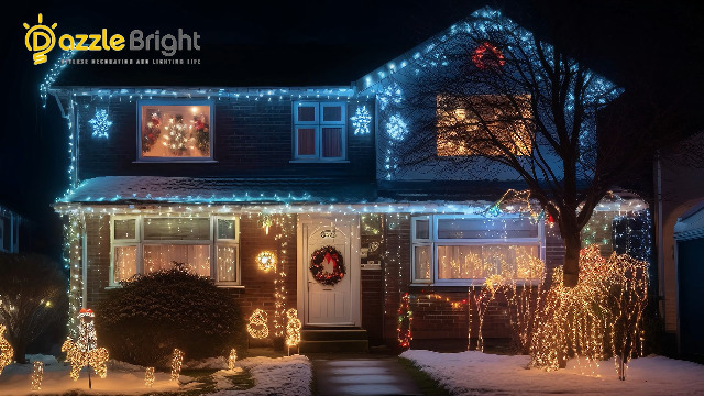 バタフライフェアリー　With Love at Christmas JXLEDAYY 2 Pack Each 66ft 200 LED Halloween Lights Outdoor